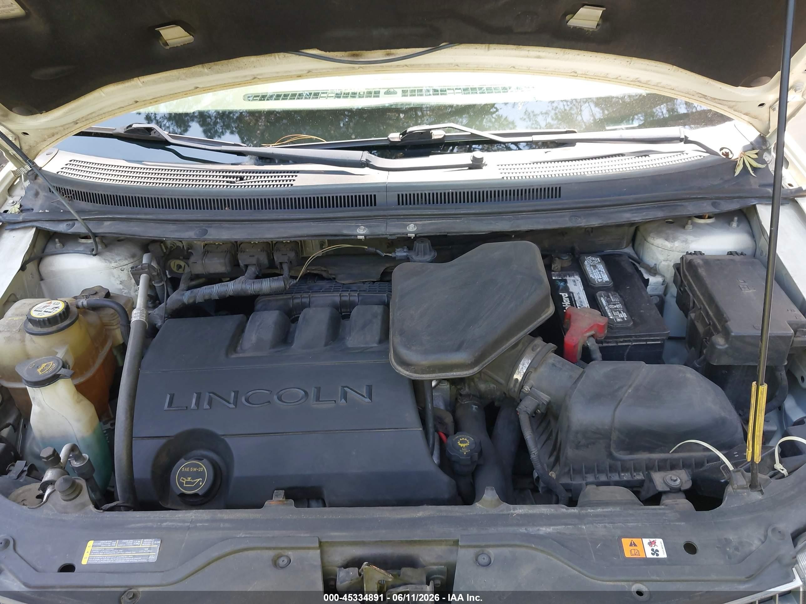 2007 Lincoln Mkx   Cream vin: 2LMDU68C07BJ18923