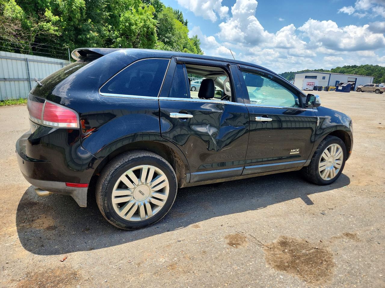 2008 Lincoln Mkx Black vin: 2LMDU68C08BJ27011