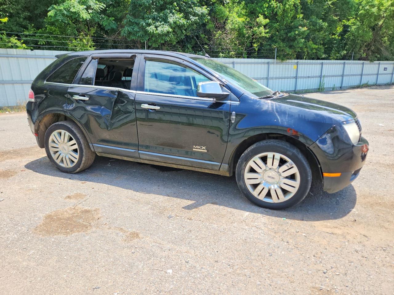 2008 Lincoln Mkx Black vin: 2LMDU68C08BJ27011