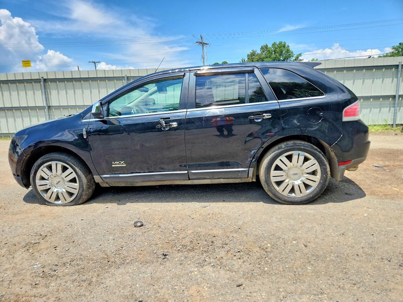 2008 Lincoln Mkx Black vin: 2LMDU68C08BJ27011