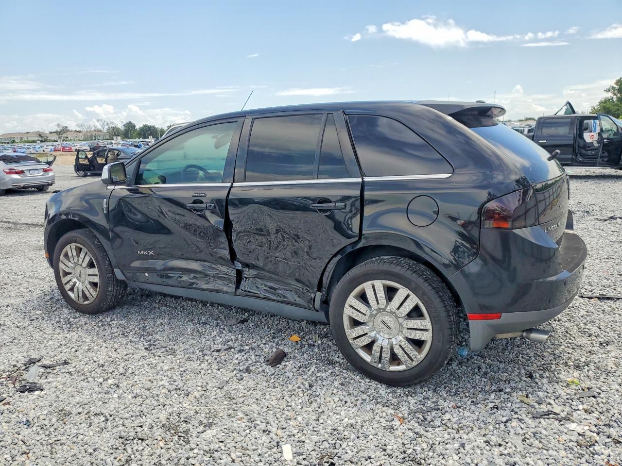 2008 Lincoln Mkx Black vin: 2LMDU68C08BJ39207