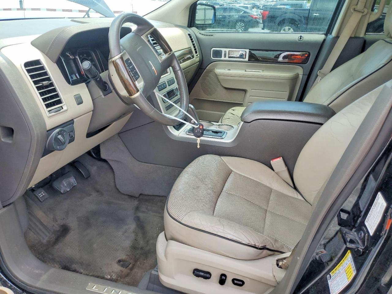 2008 Lincoln Mkx Black vin: 2LMDU68C08BJ39207
