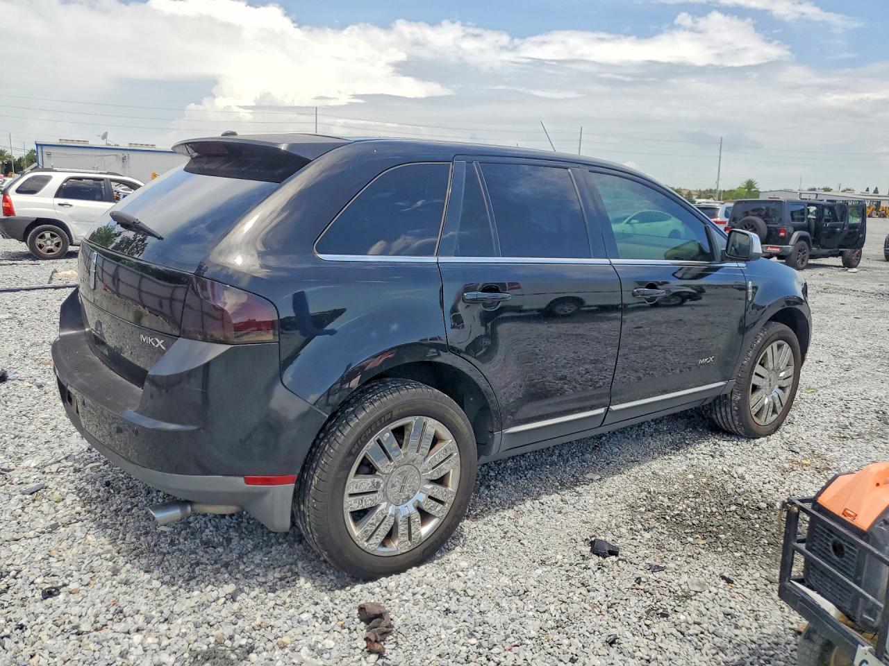 2008 Lincoln Mkx Black vin: 2LMDU68C08BJ39207