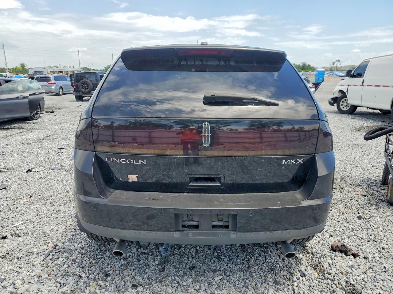 2008 Lincoln Mkx Black vin: 2LMDU68C08BJ39207