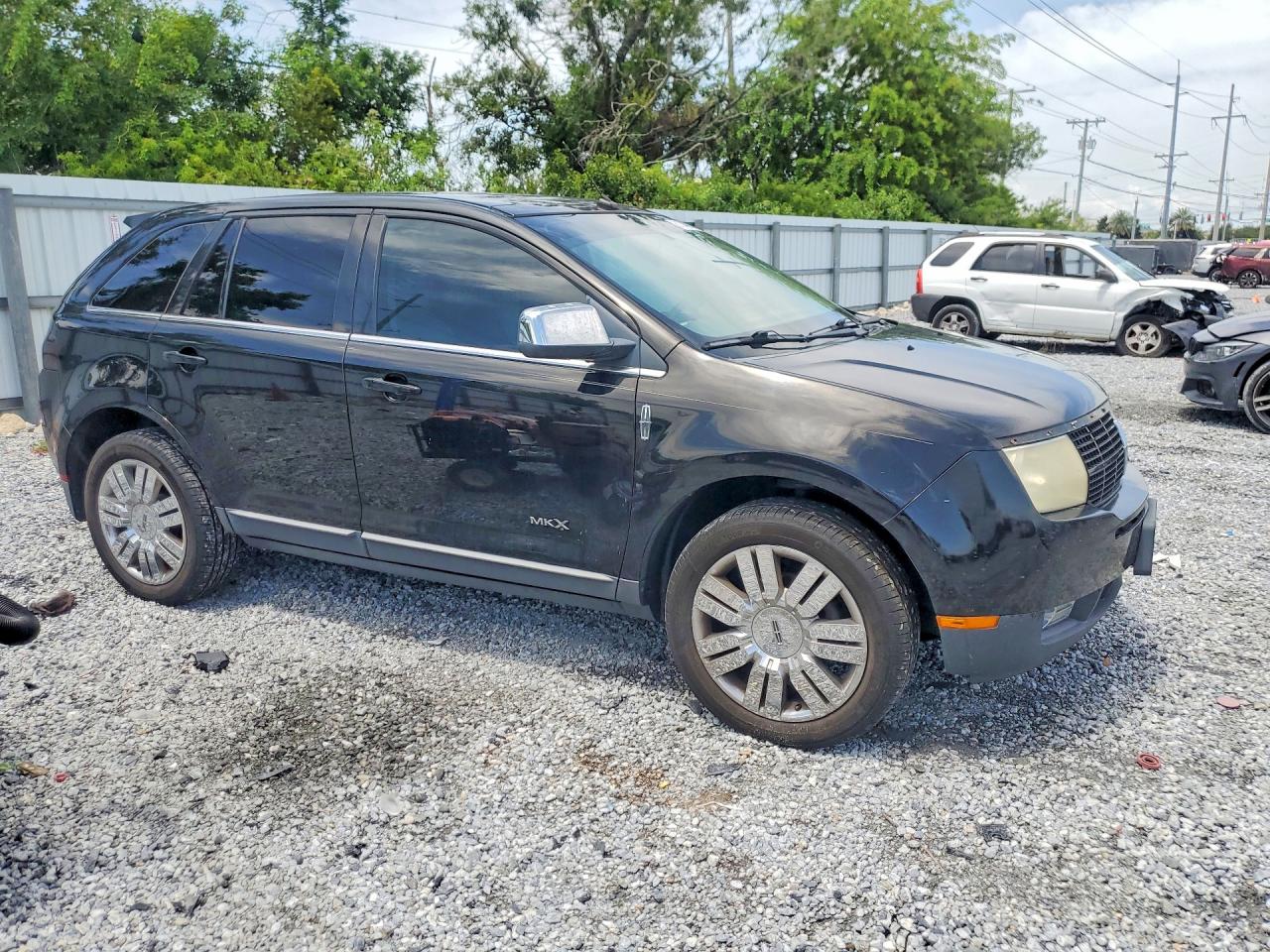 2008 Lincoln Mkx Black vin: 2LMDU68C08BJ39207