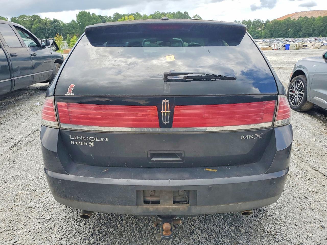 2007 Lincoln Mkx Black vin: 2LMDU68C17BJ25900
