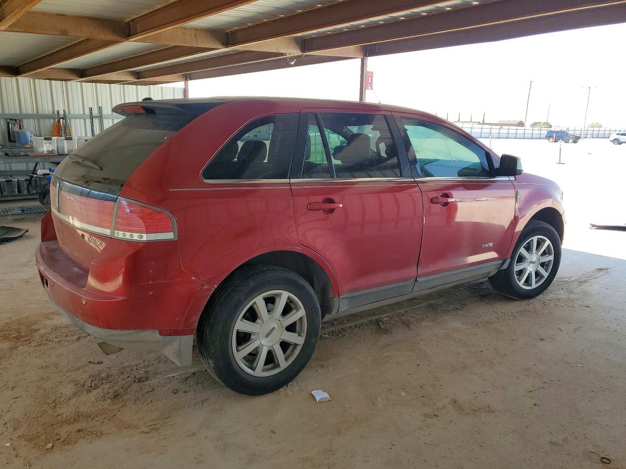 2008 Lincoln Mkx Red vin: 2LMDU68C18BJ03588