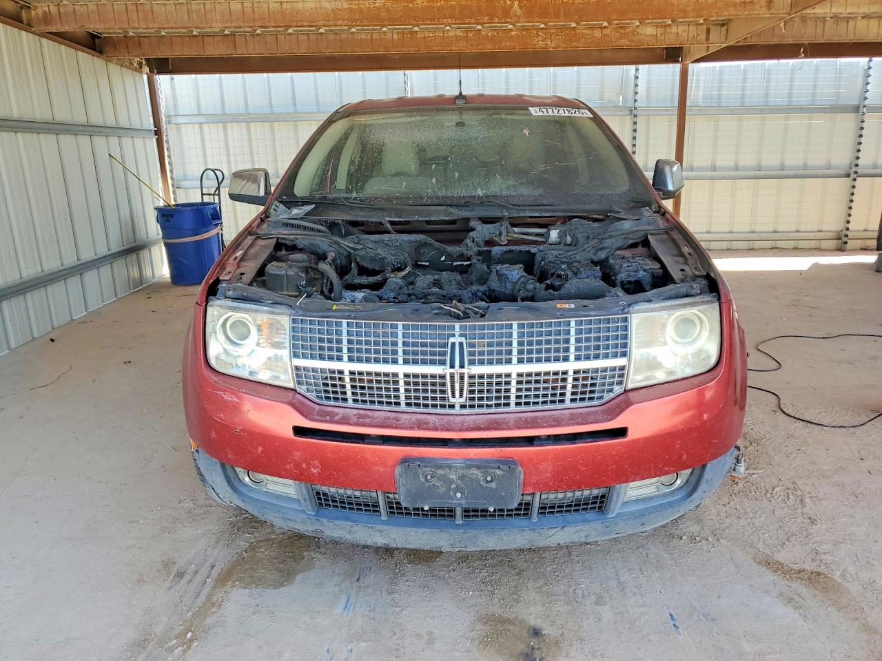 2008 Lincoln Mkx Red vin: 2LMDU68C18BJ03588