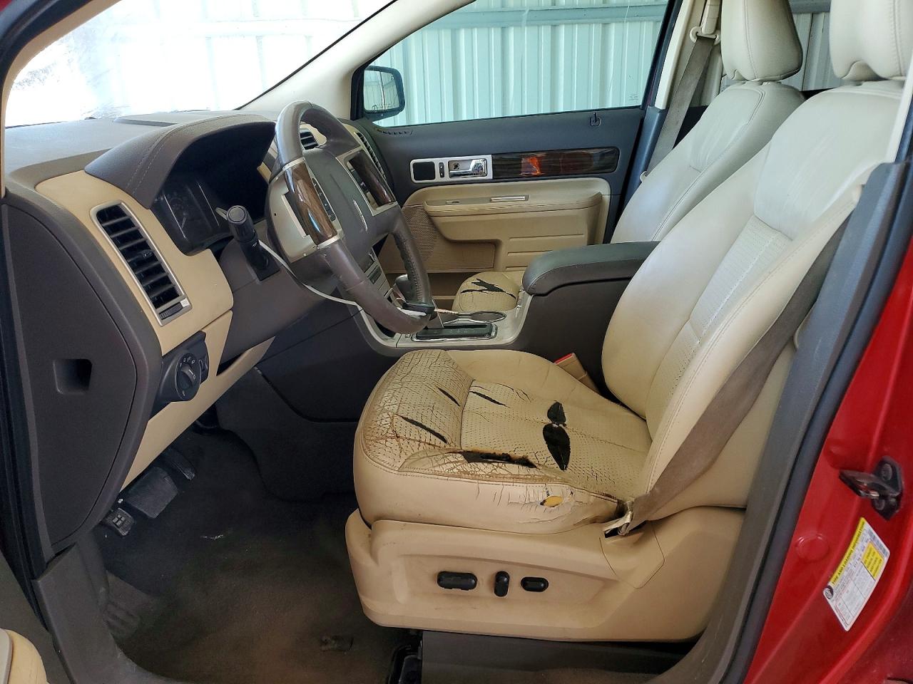 2008 Lincoln Mkx Red vin: 2LMDU68C18BJ03588