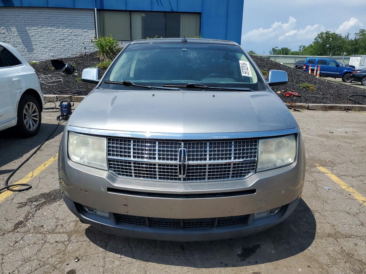 2008 Lincoln Mkx Silver vin: 2LMDU68C18BJ10296