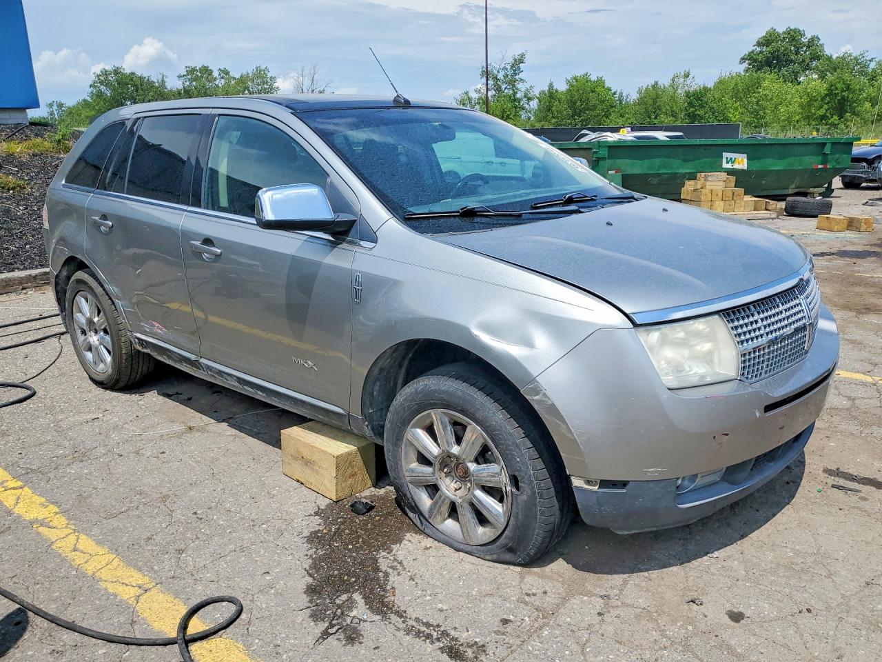 2008 Lincoln Mkx Silver vin: 2LMDU68C18BJ10296