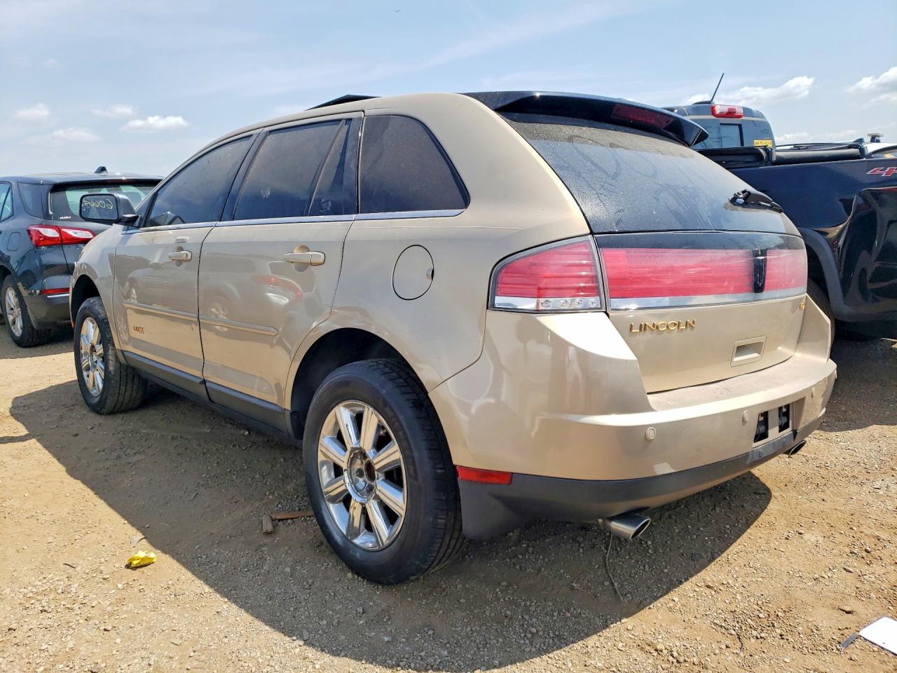 2007 Lincoln Mkx Gold vin: 2LMDU68C27BJ25601