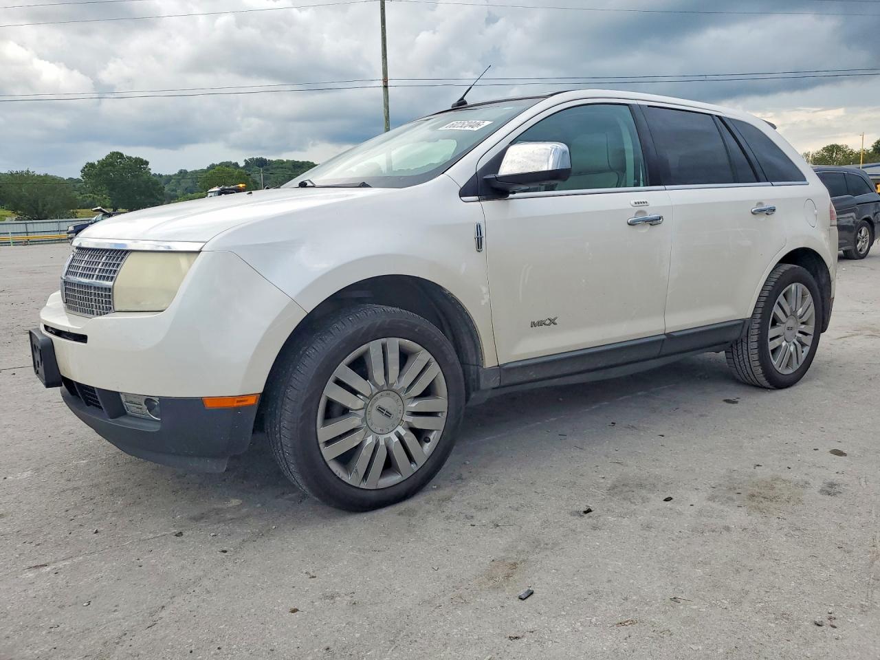 2009 Lincoln Mkx White vin: 2LMDU68C29BJ09434