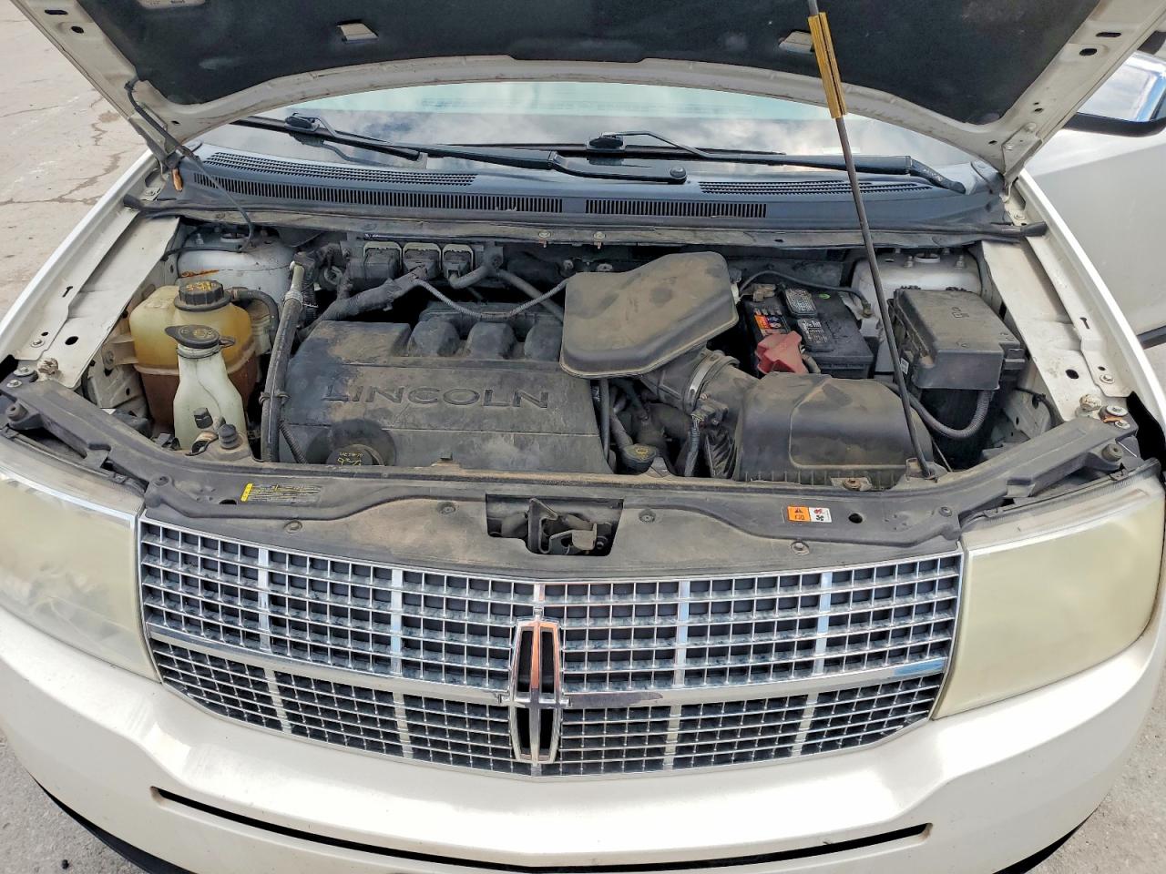 2009 Lincoln Mkx White vin: 2LMDU68C29BJ09434