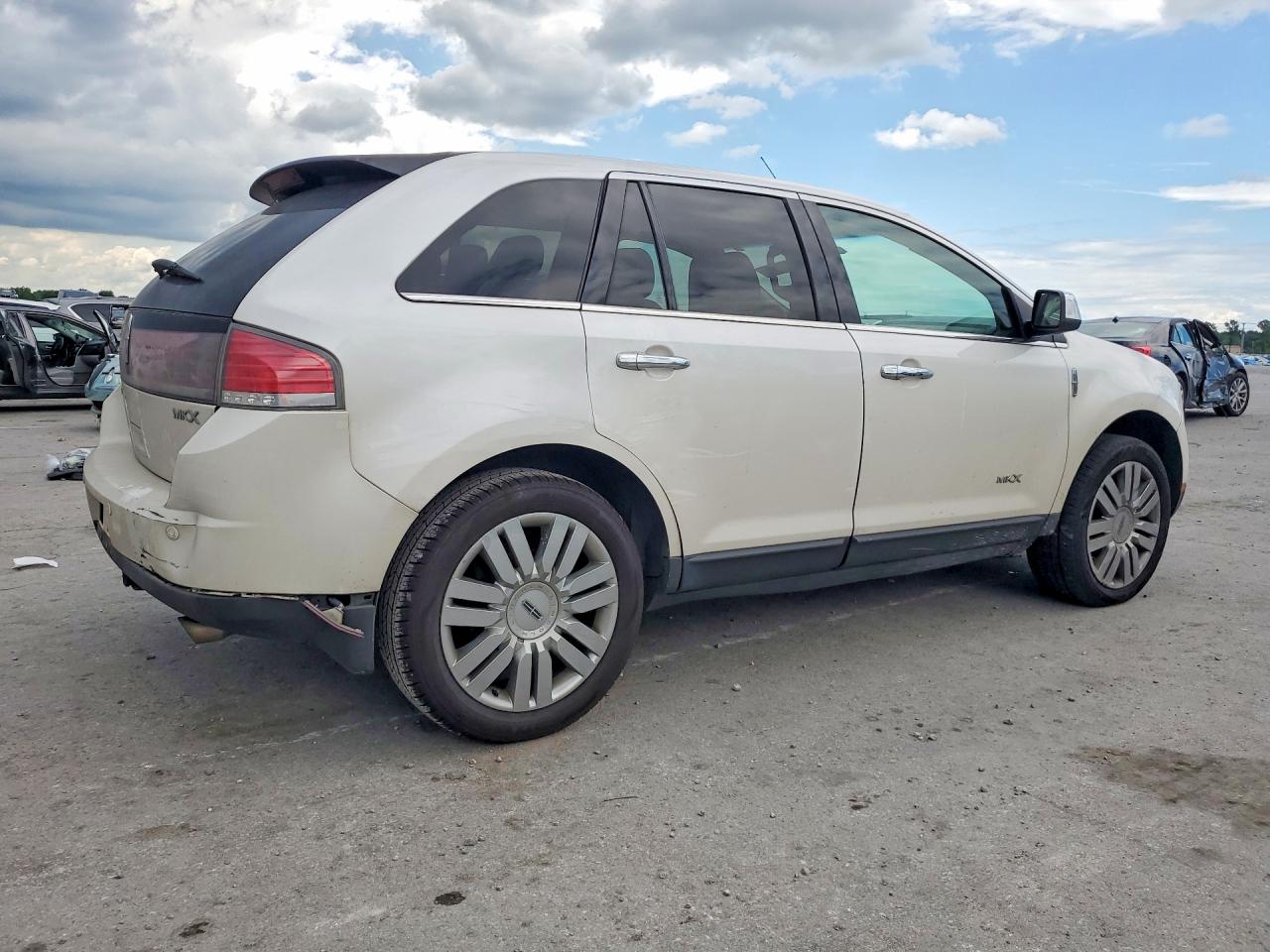 2009 Lincoln Mkx White vin: 2LMDU68C29BJ09434