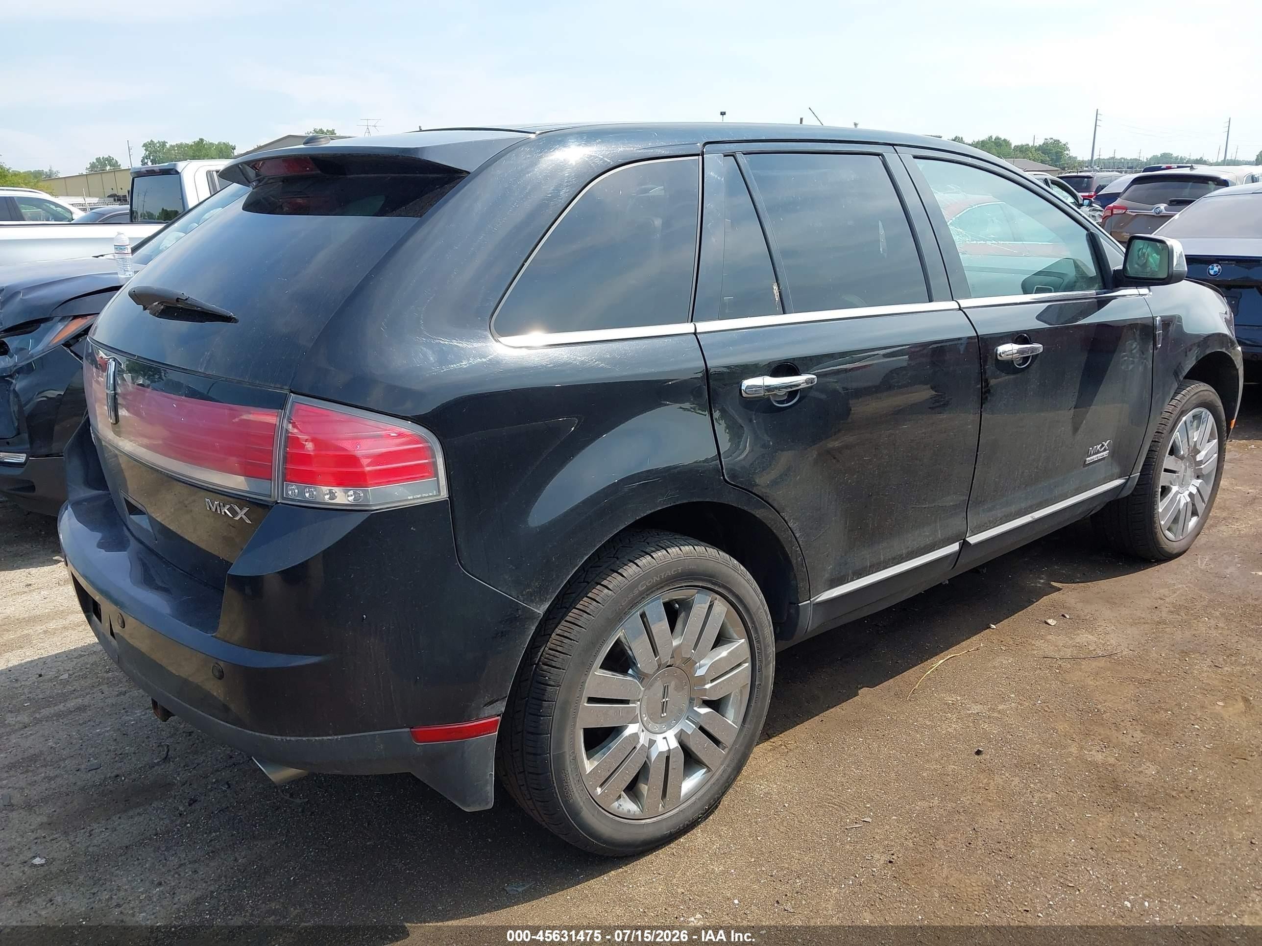 2008 Lincoln Mkx   Синий vin: 2LMDU68C38BJ30890