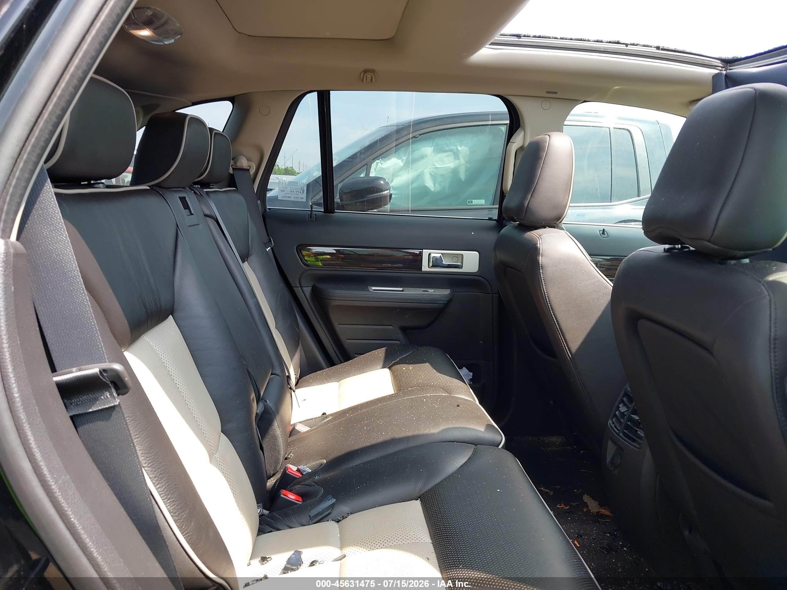 2008 Lincoln Mkx   Синий vin: 2LMDU68C38BJ30890