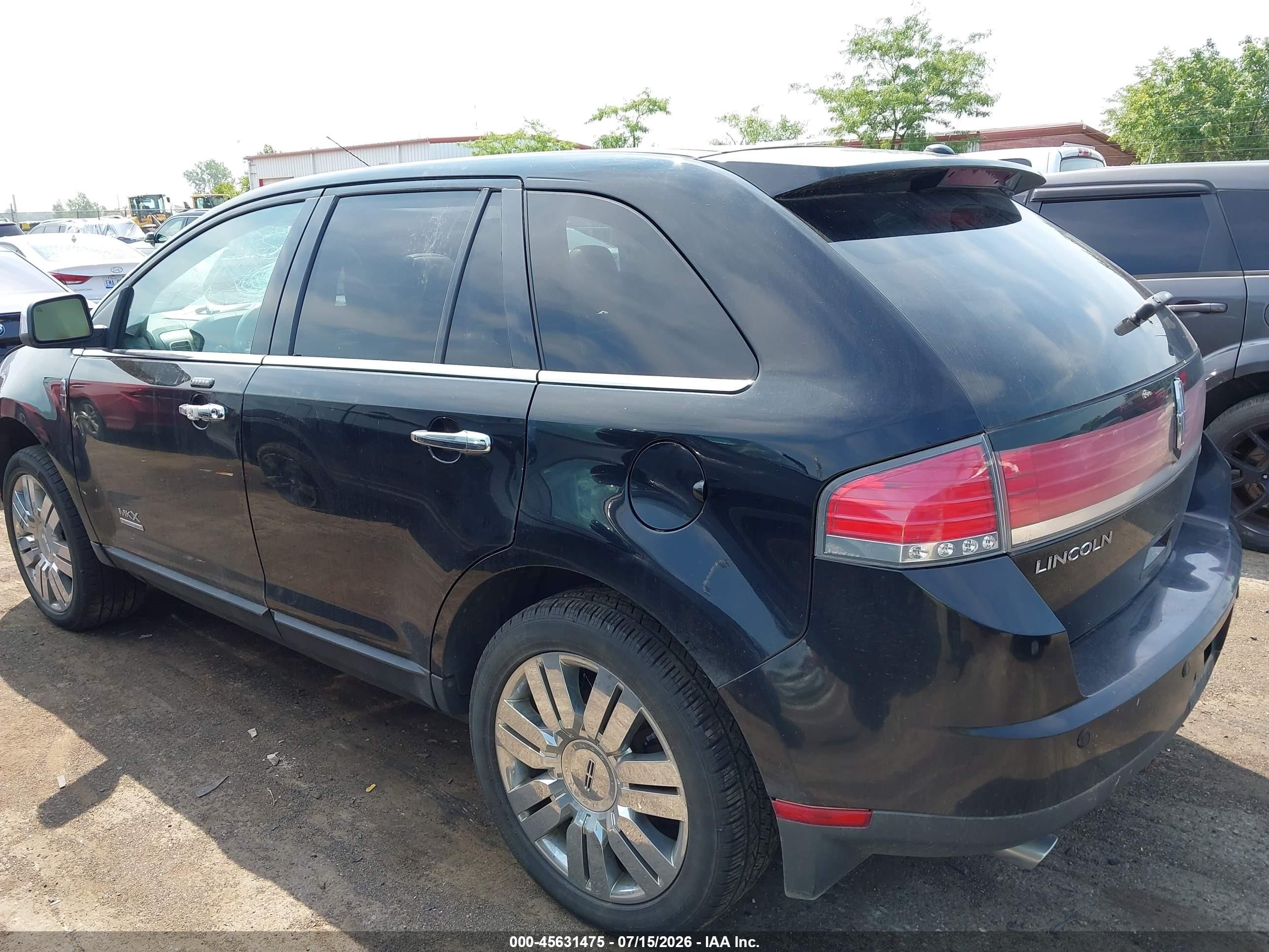 2008 Lincoln Mkx   Синий vin: 2LMDU68C38BJ30890