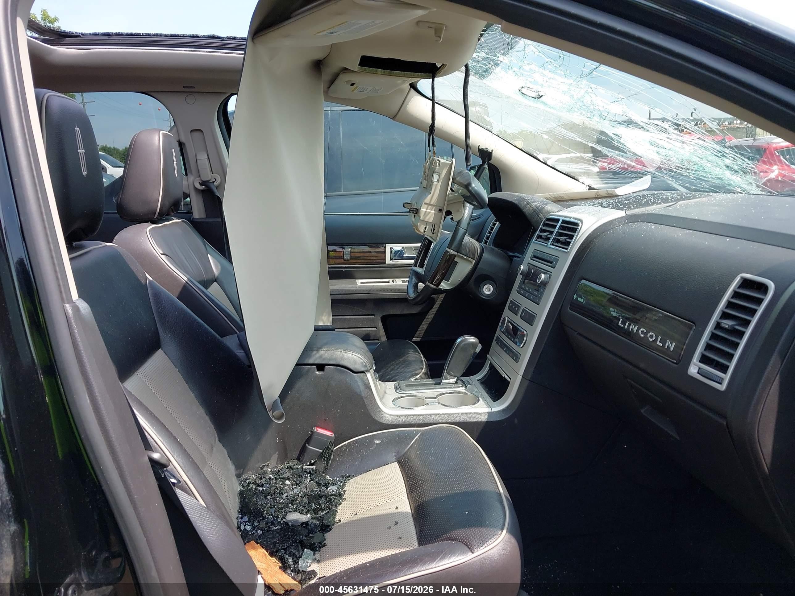 2008 Lincoln Mkx   Синий vin: 2LMDU68C38BJ30890