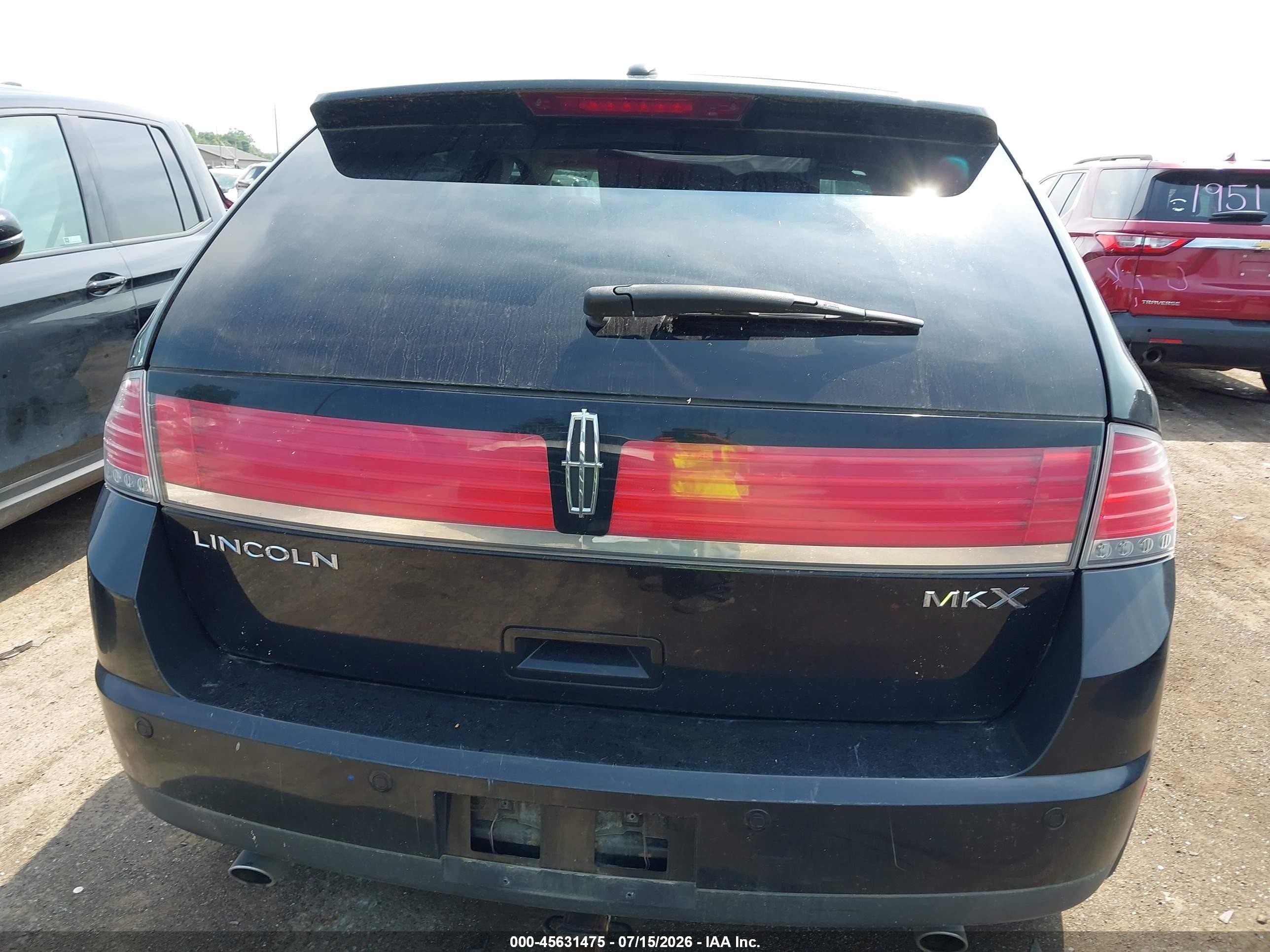 2008 Lincoln Mkx   Синий vin: 2LMDU68C38BJ30890