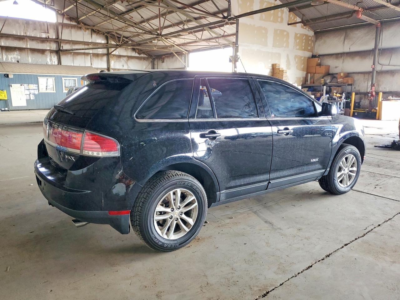 2007 Lincoln Mkx Black vin: 2LMDU68C47BJ31822
