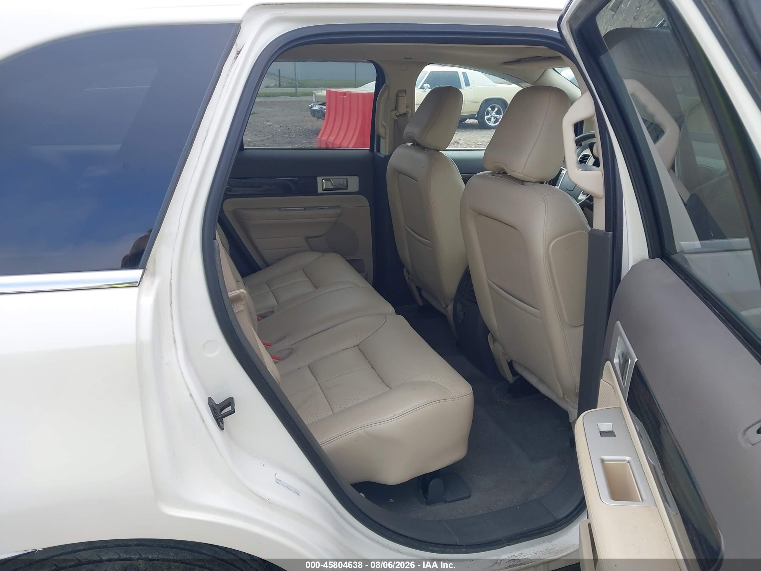 2008 Lincoln Mkx   Beige vin: 2LMDU68C48BJ12740
