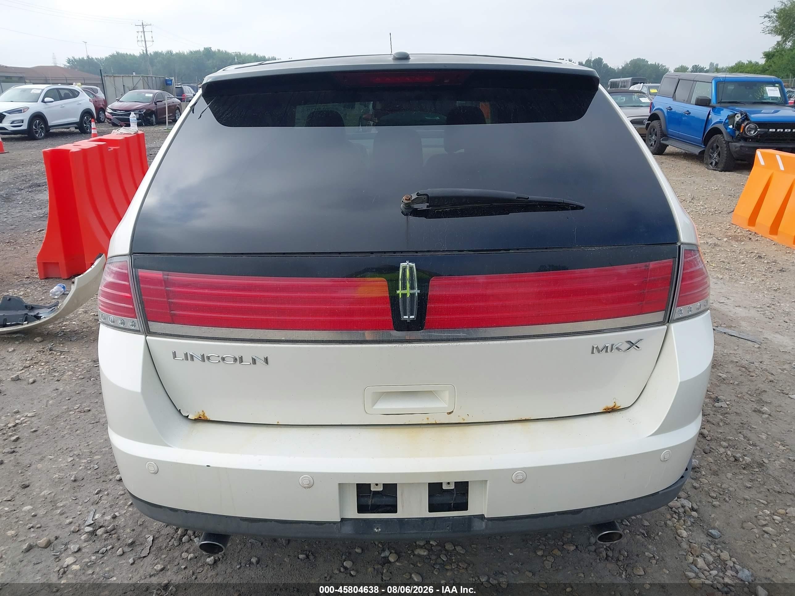 2008 Lincoln Mkx   Beige vin: 2LMDU68C48BJ12740