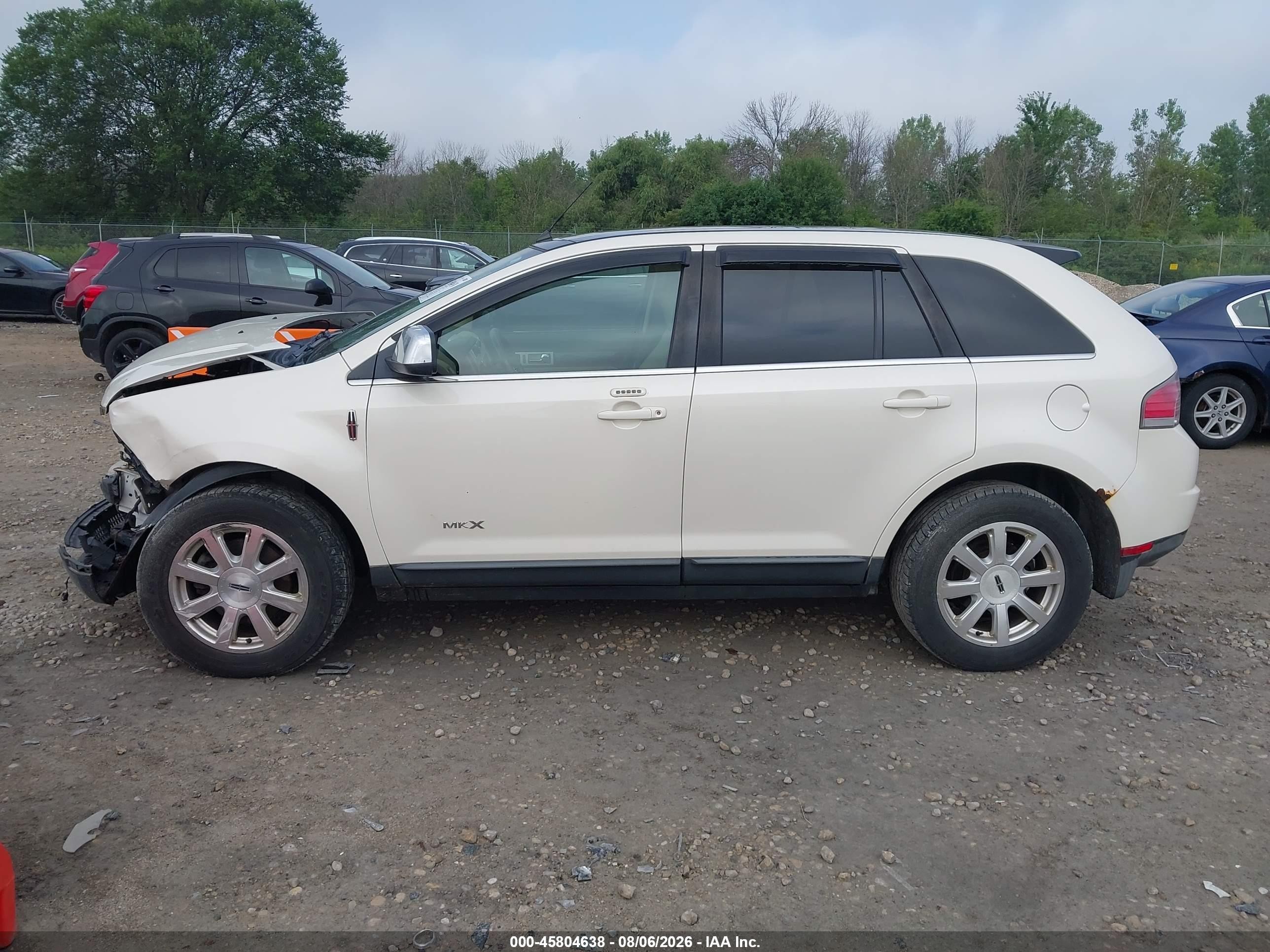 2008 Lincoln Mkx   Beige vin: 2LMDU68C48BJ12740