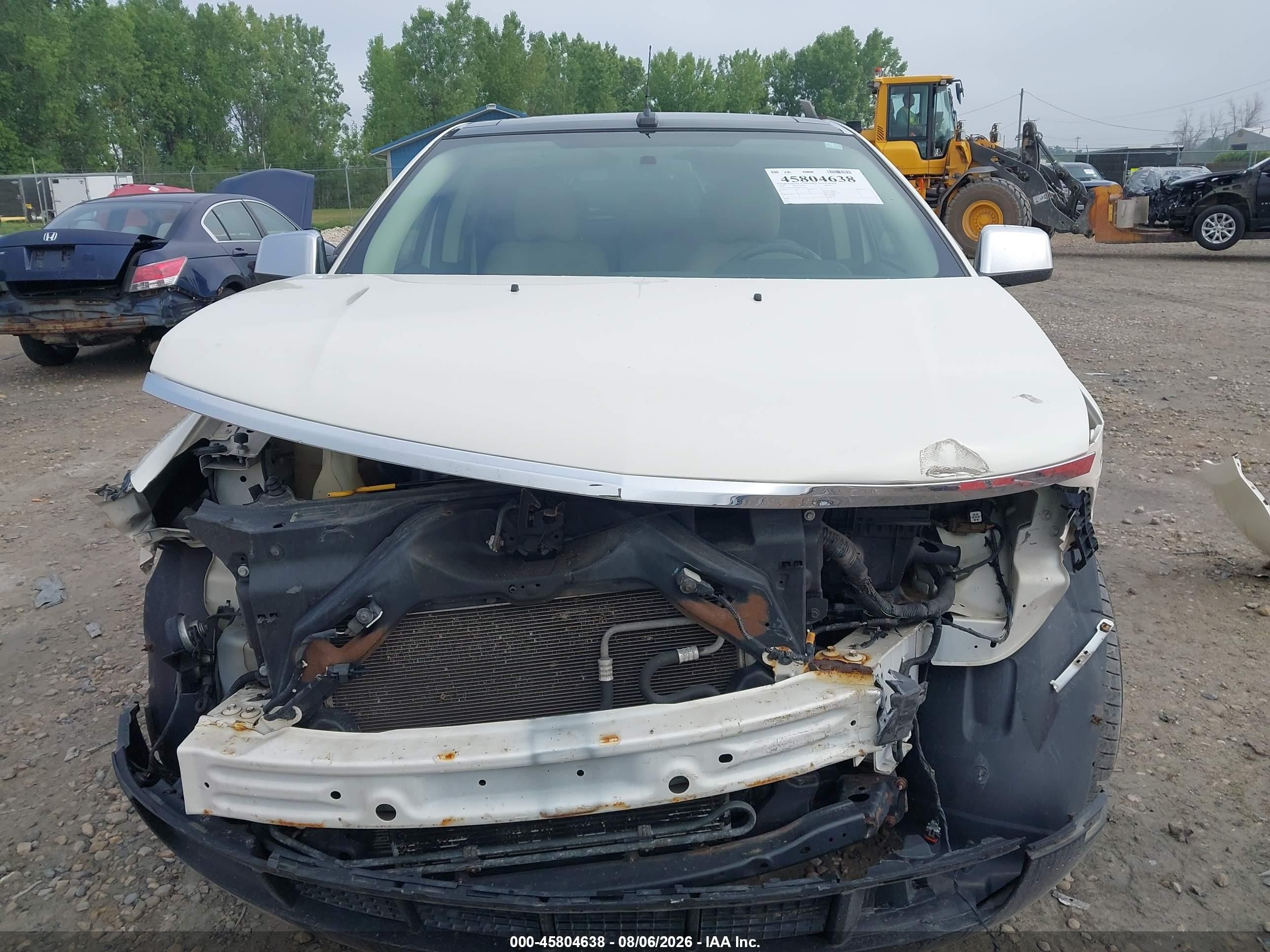 2008 Lincoln Mkx   Beige vin: 2LMDU68C48BJ12740