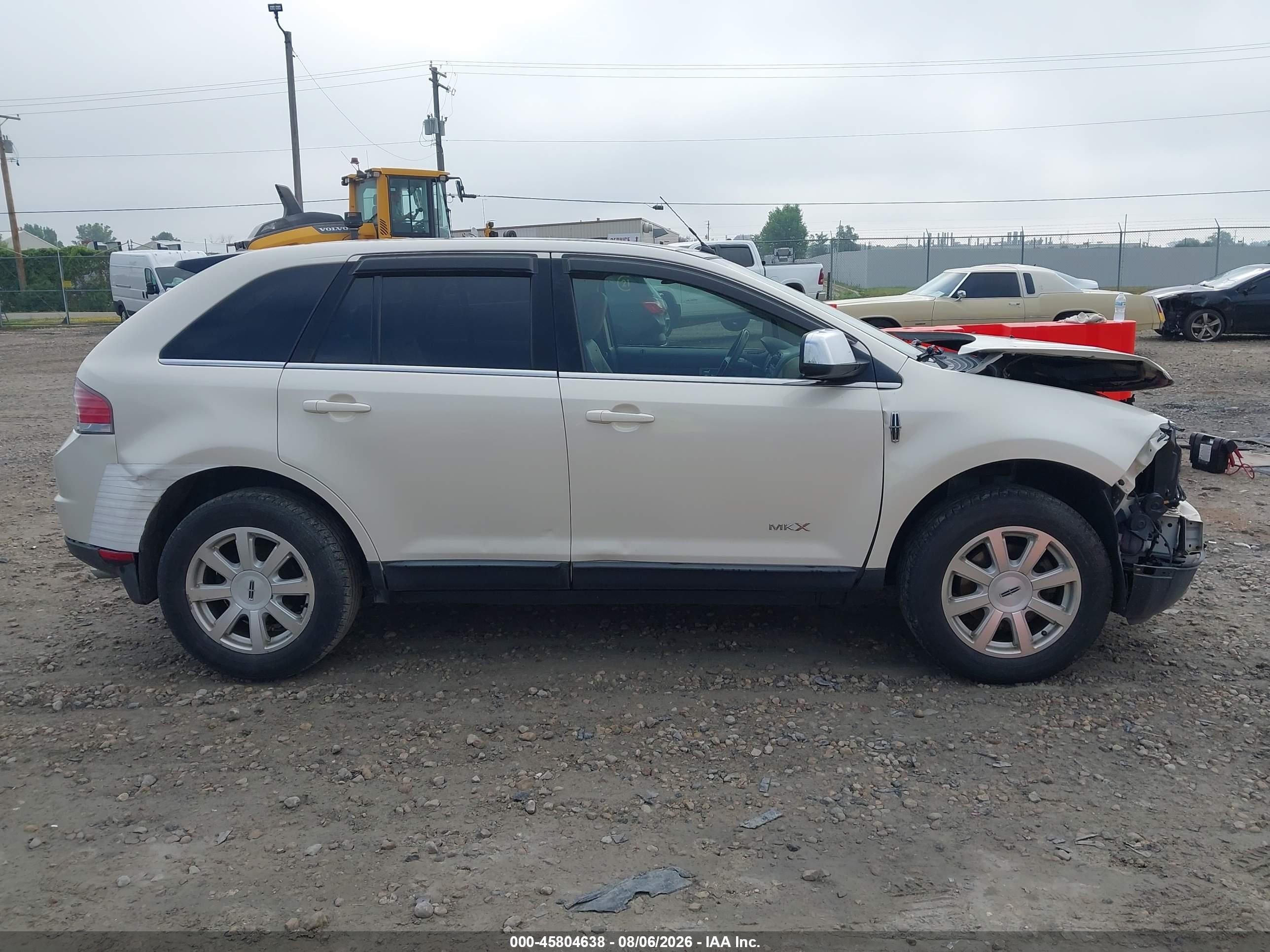 2008 Lincoln Mkx   Beige vin: 2LMDU68C48BJ12740