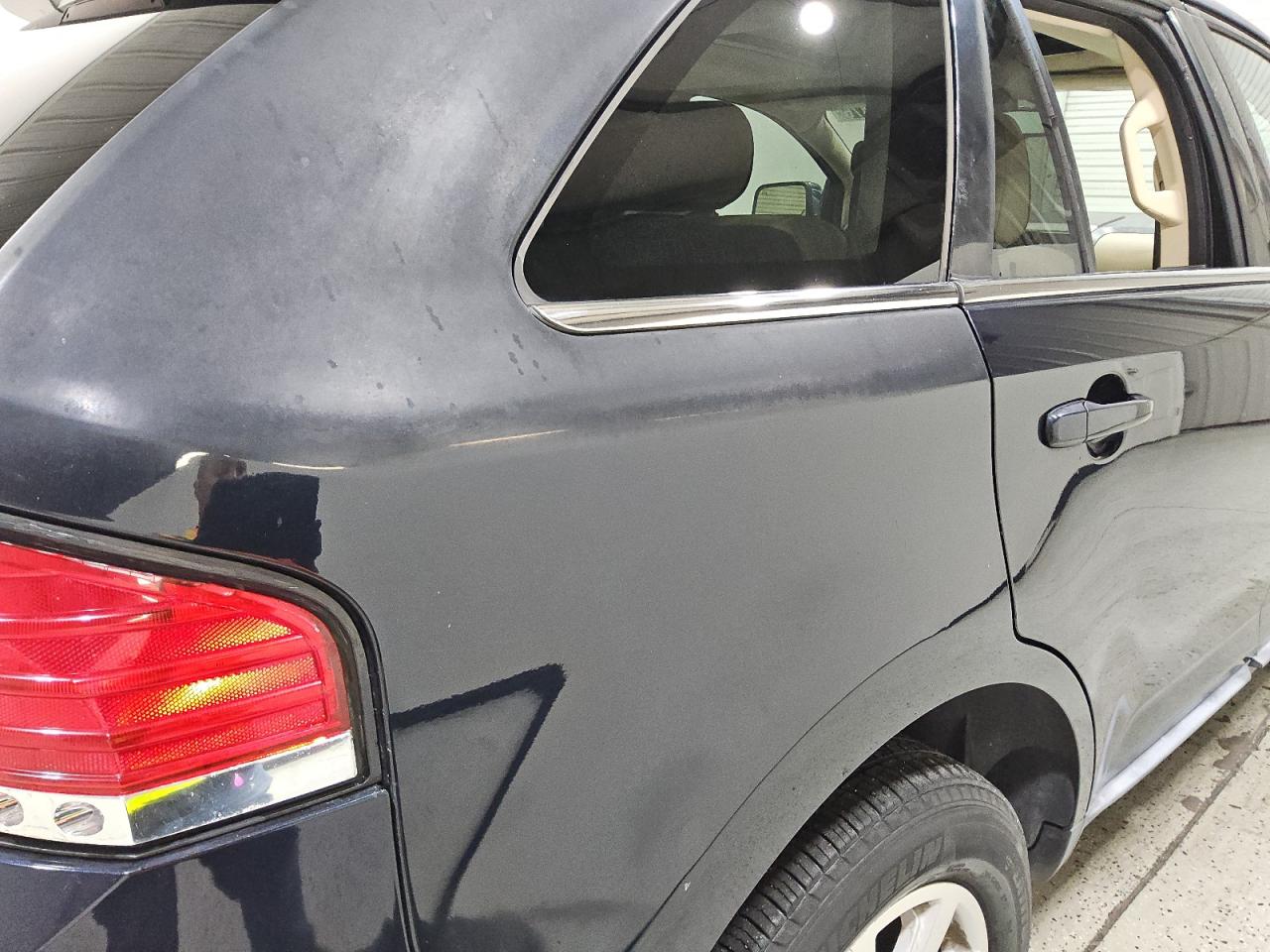 2008 Lincoln Mkx Black vin: 2LMDU68C48BJ27089 Damage: Right Qtr Panel, Faded, Repair Required