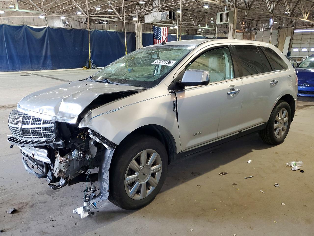 2009 Lincoln Mkx Silver vin: 2LMDU68C49BJ04963