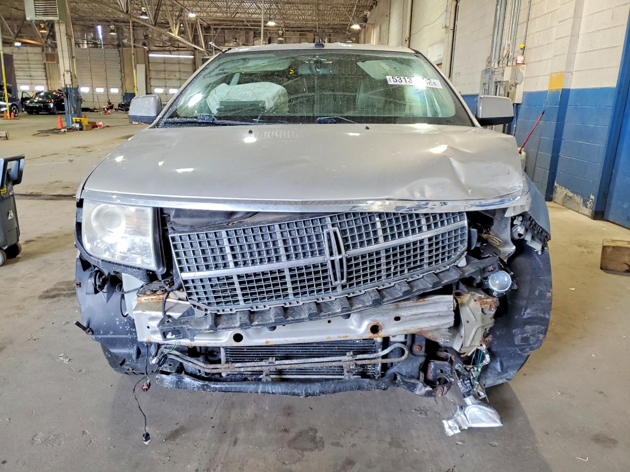 2009 Lincoln Mkx Серебряный vin: 2LMDU68C49BJ04963