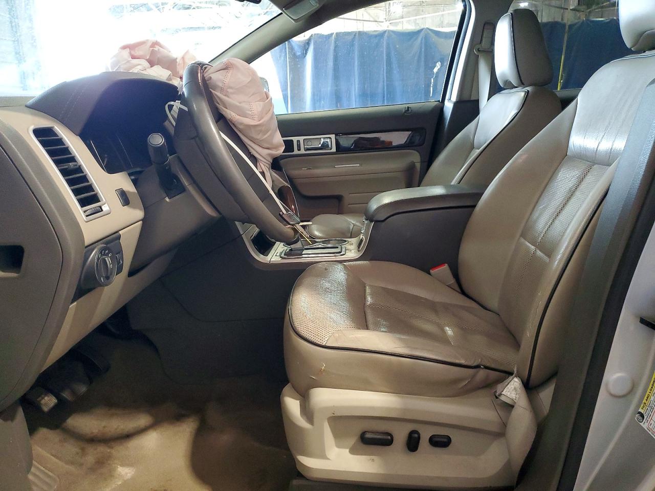 2009 Lincoln Mkx Серебряный vin: 2LMDU68C49BJ04963