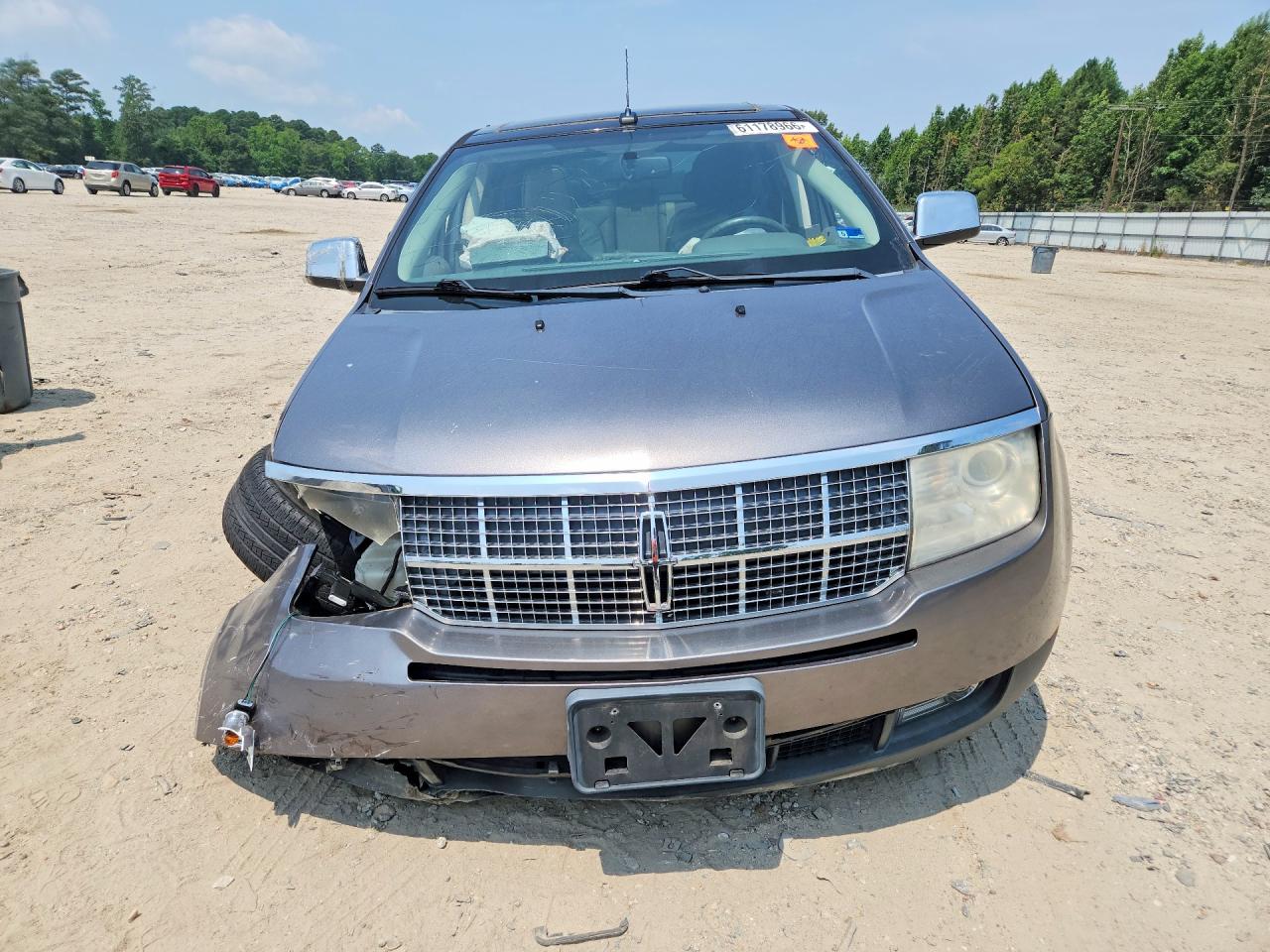 2009 Lincoln Mkx Gray vin: 2LMDU68C49BJ09371