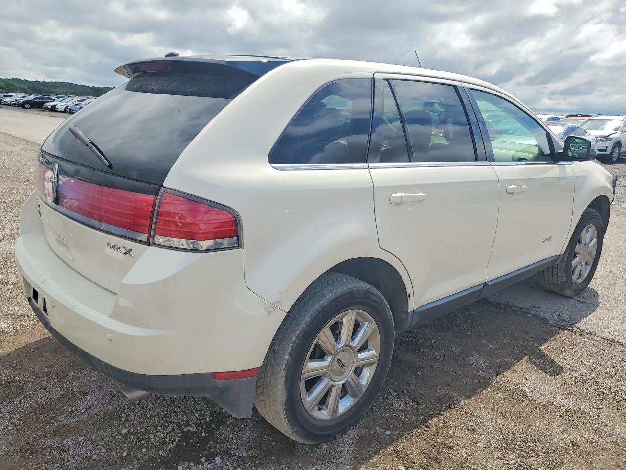 2007 Lincoln Mkx White vin: 2LMDU68C57BJ37676
