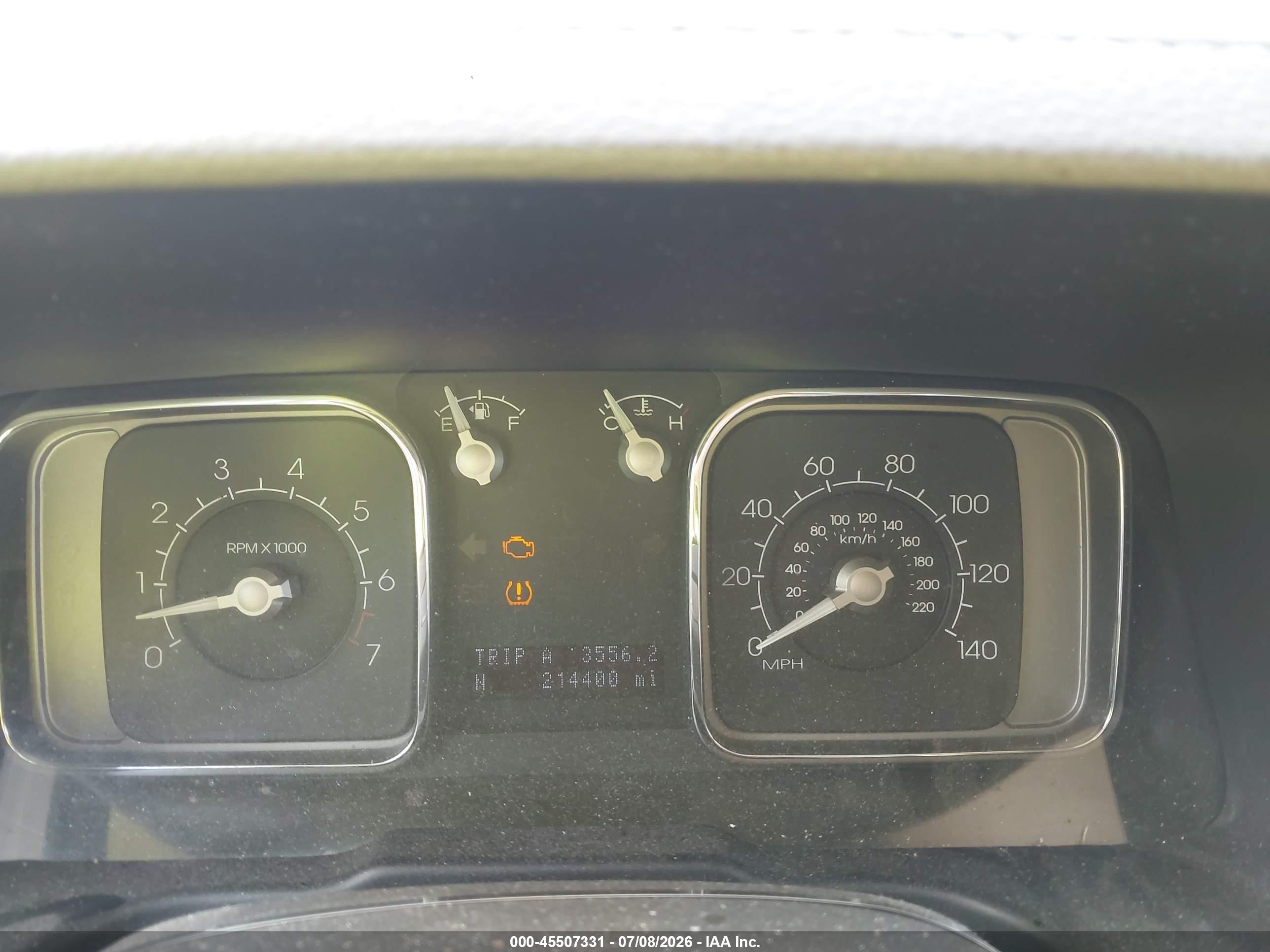 2008 Lincoln Mkx   Gold vin: 2LMDU68C58BJ23830