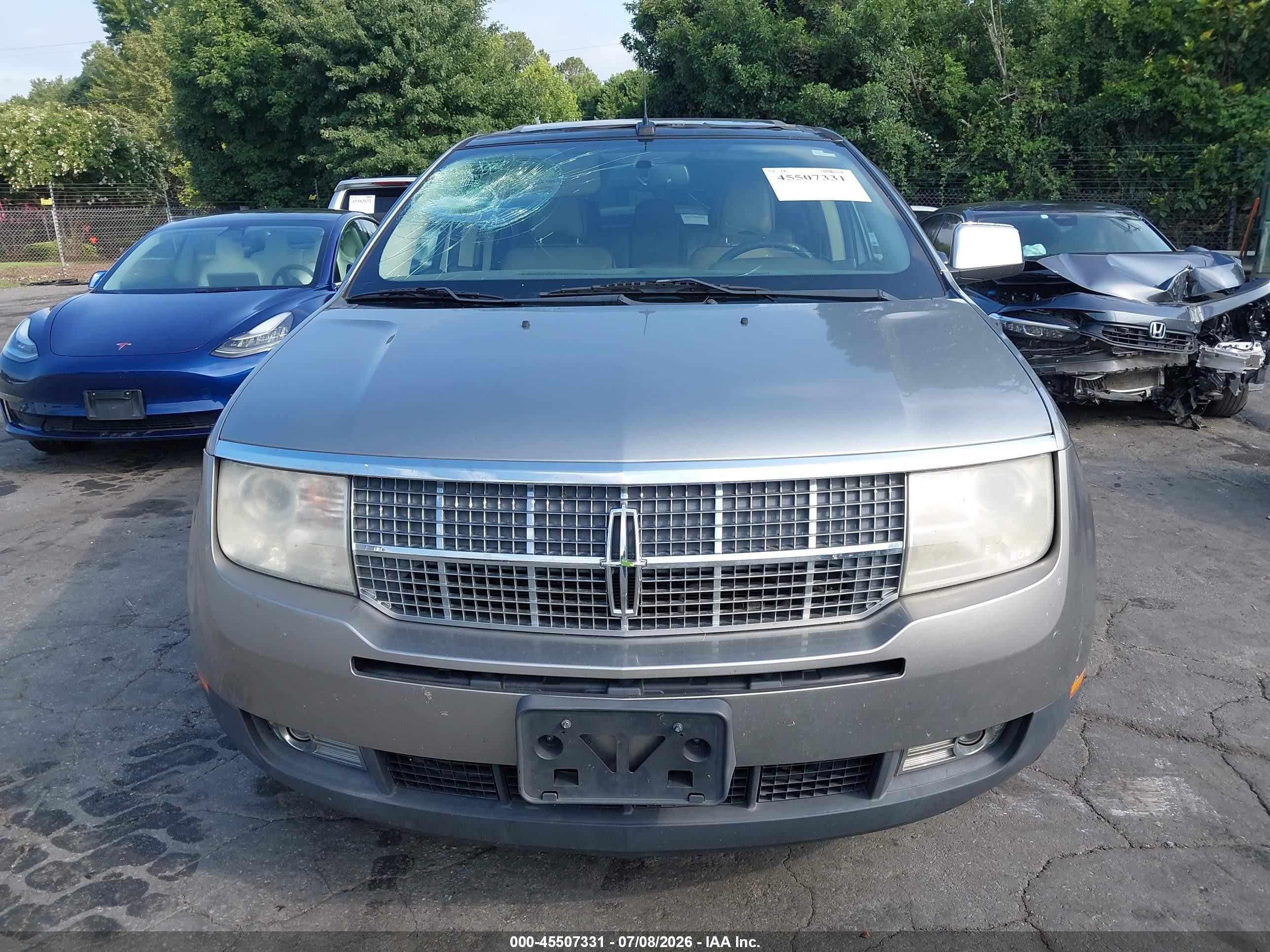 2008 Lincoln Mkx   Gold vin: 2LMDU68C58BJ23830