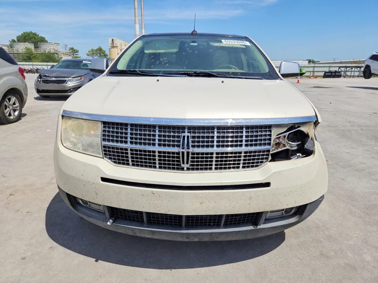 2007 Lincoln Mkx Cream vin: 2LMDU68C67BJ26542