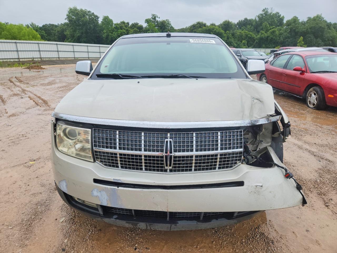 2007 Lincoln Mkx White vin: 2LMDU68C67BJ36651