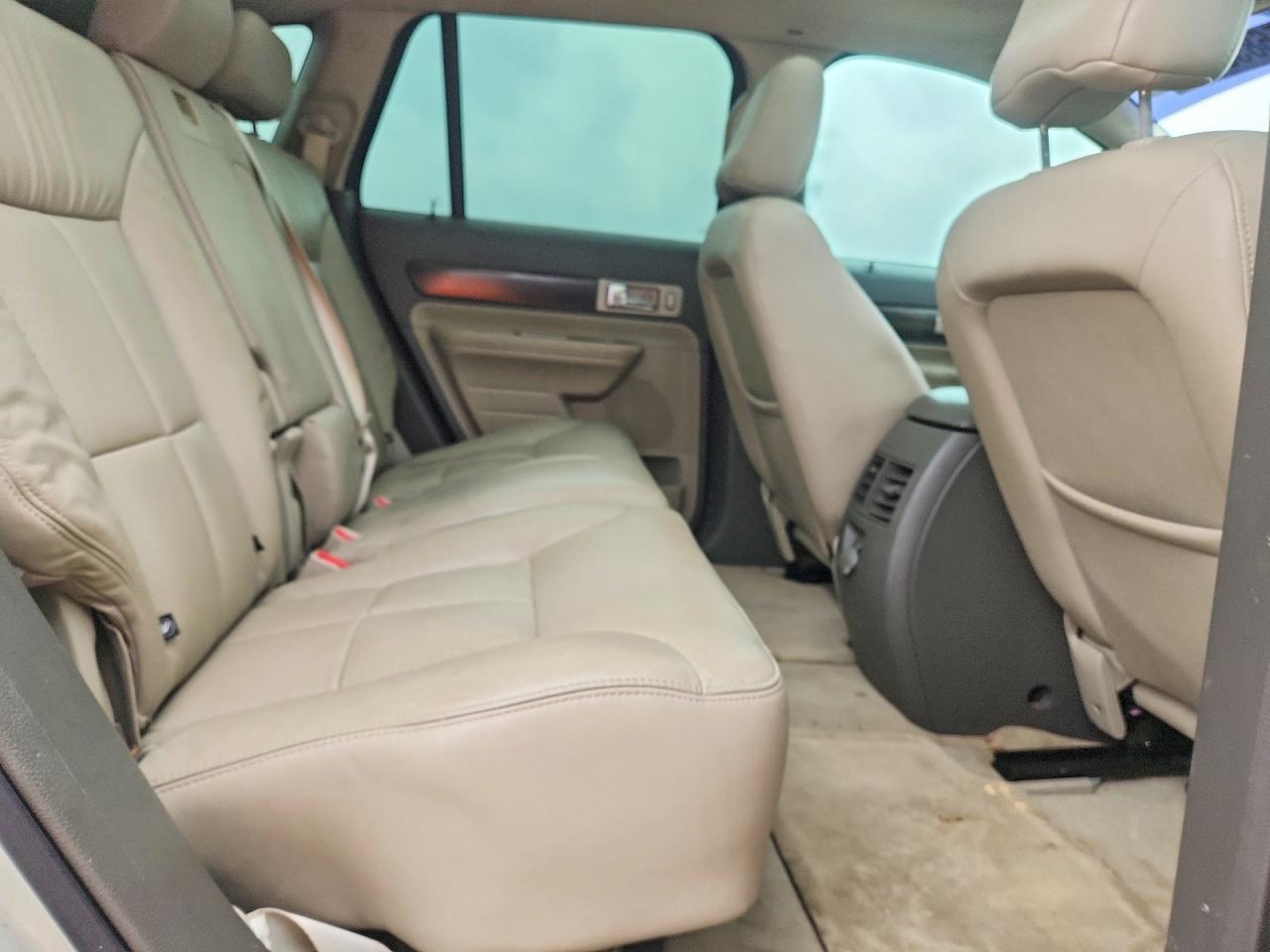 2007 Lincoln Mkx White vin: 2LMDU68C67BJ36651