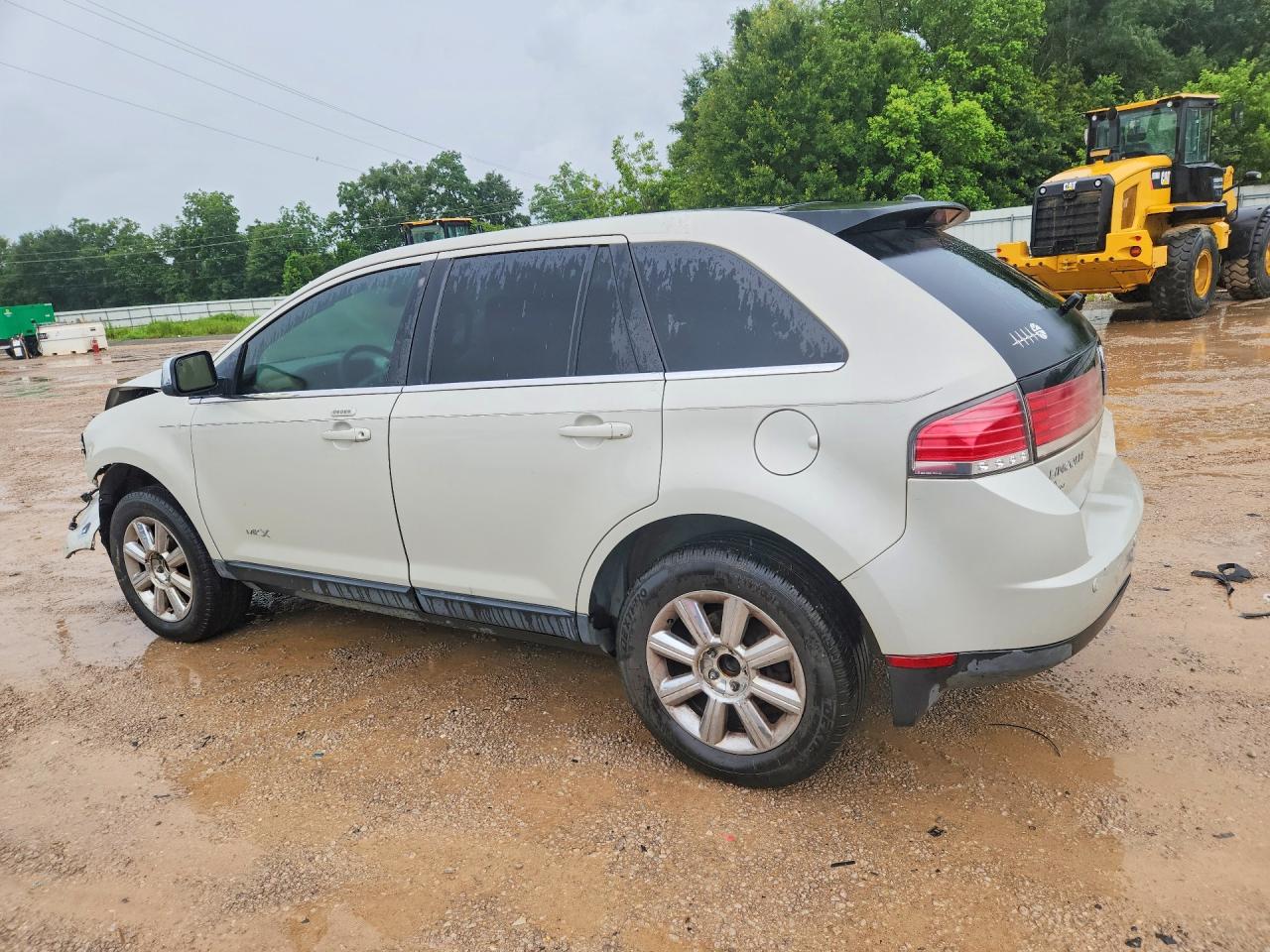 2007 Lincoln Mkx White vin: 2LMDU68C67BJ36651