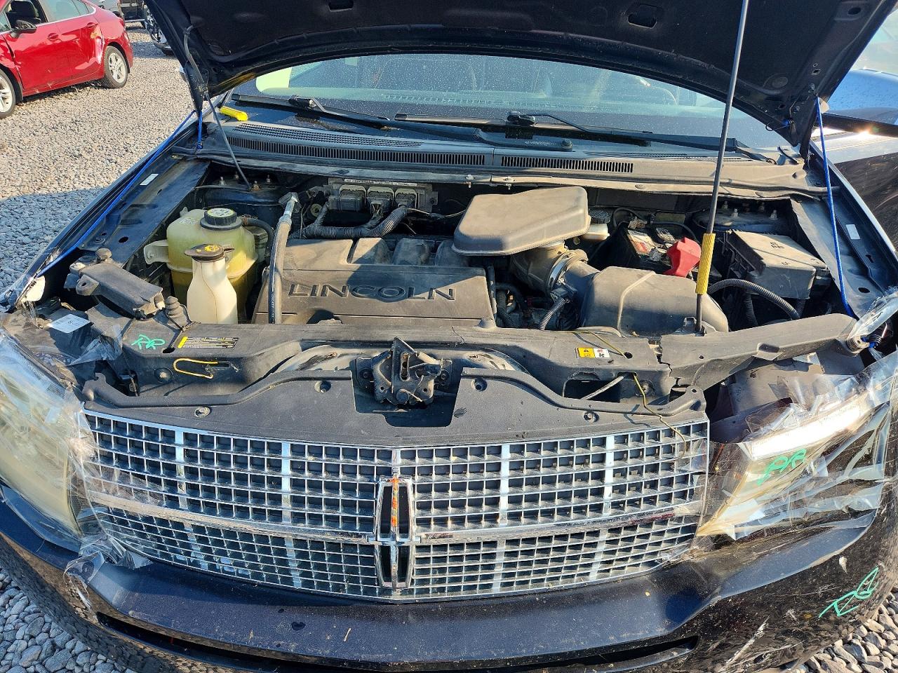 2008 Linc Mkx Black vin: 2LMDU68C68BJ01285