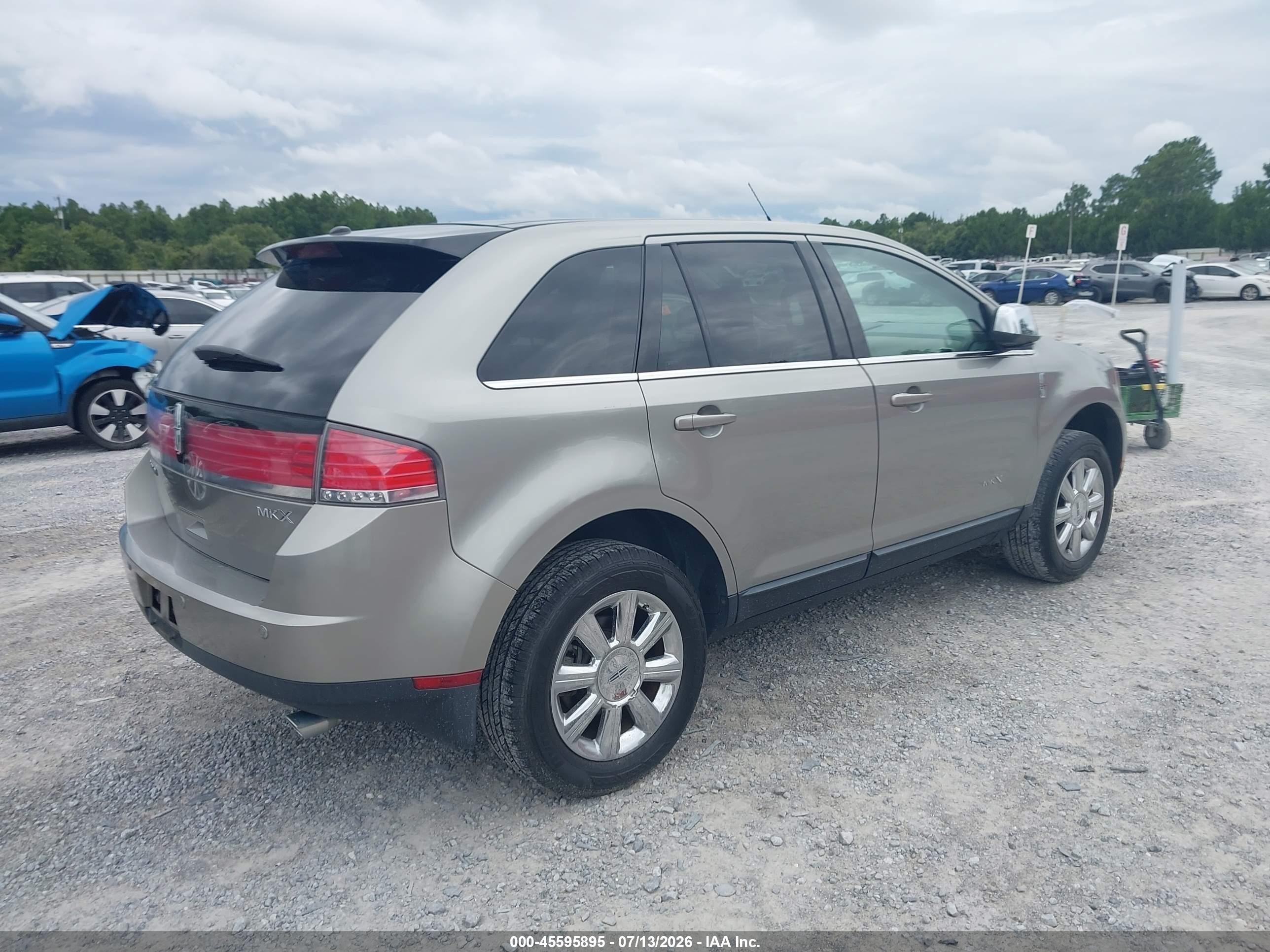 2008 Lincoln Mkx   Silver vin: 2LMDU68C68BJ05742