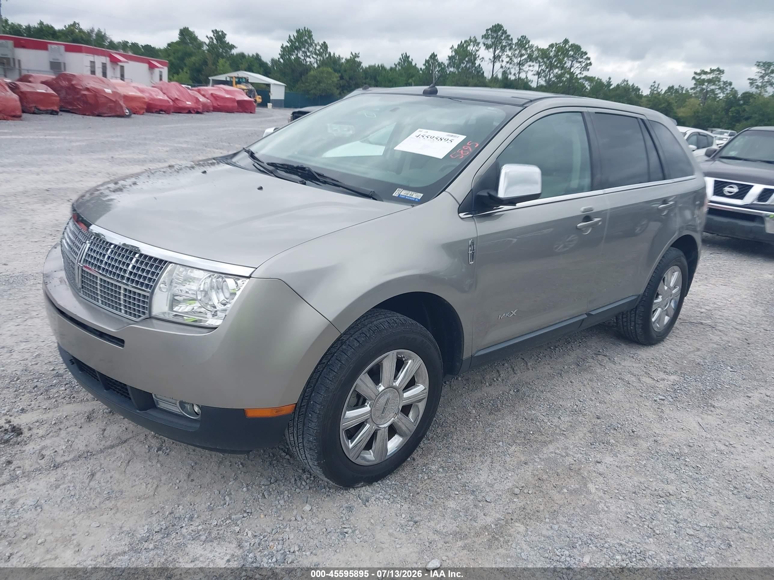 2008 Lincoln Mkx   Silver vin: 2LMDU68C68BJ05742
