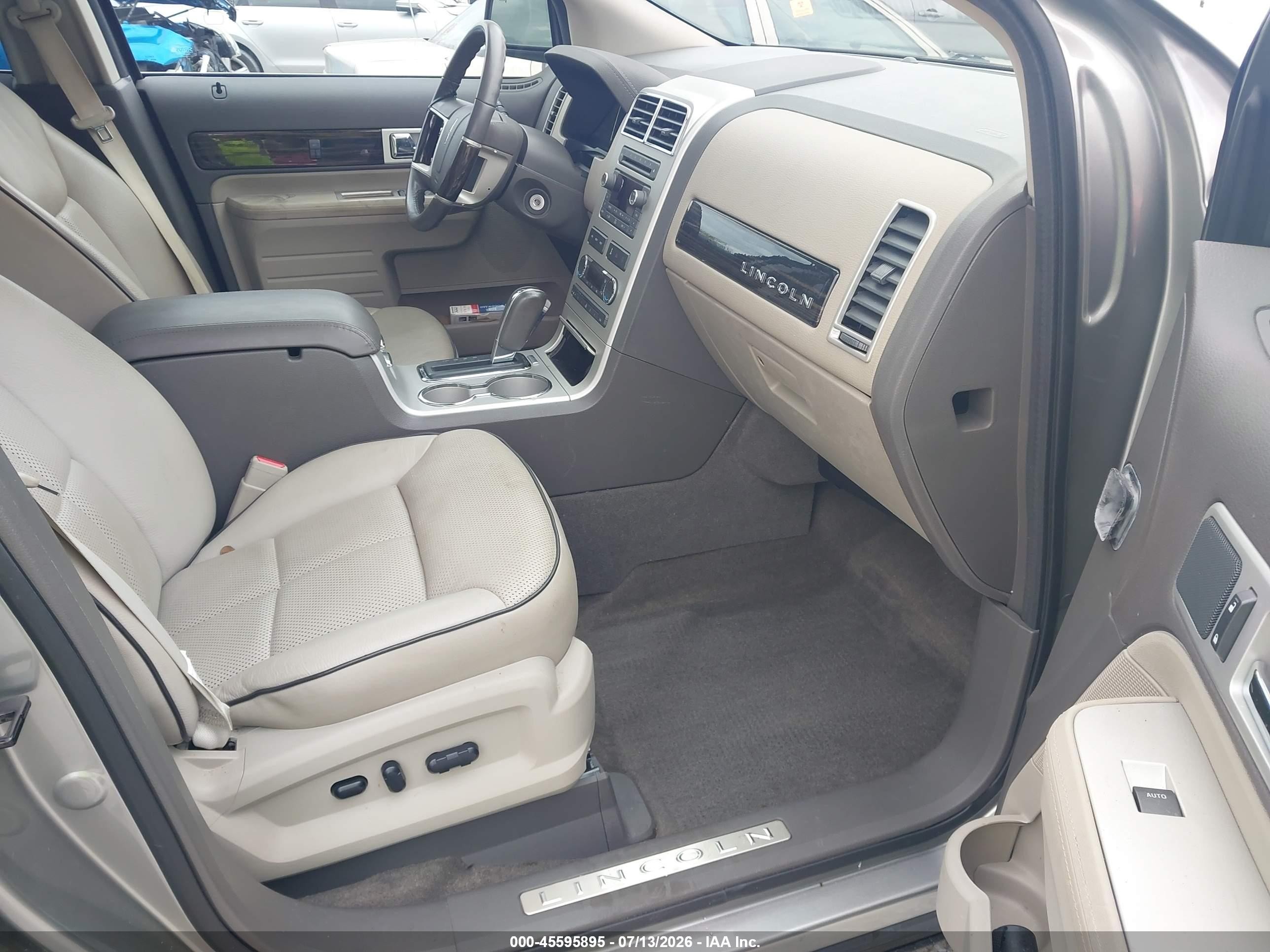 2008 Lincoln Mkx   Silver vin: 2LMDU68C68BJ05742