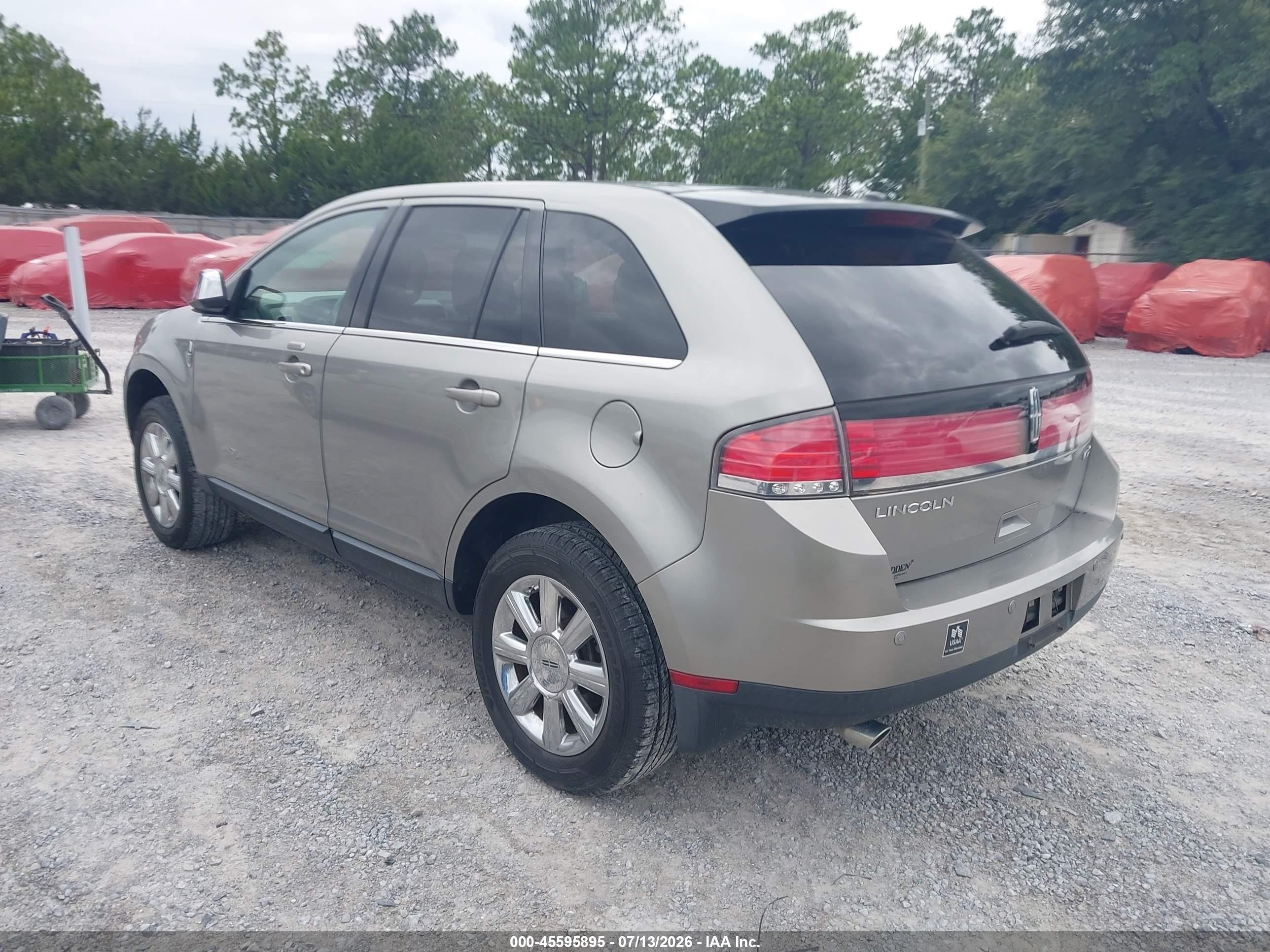 2008 Lincoln Mkx   Silver vin: 2LMDU68C68BJ05742