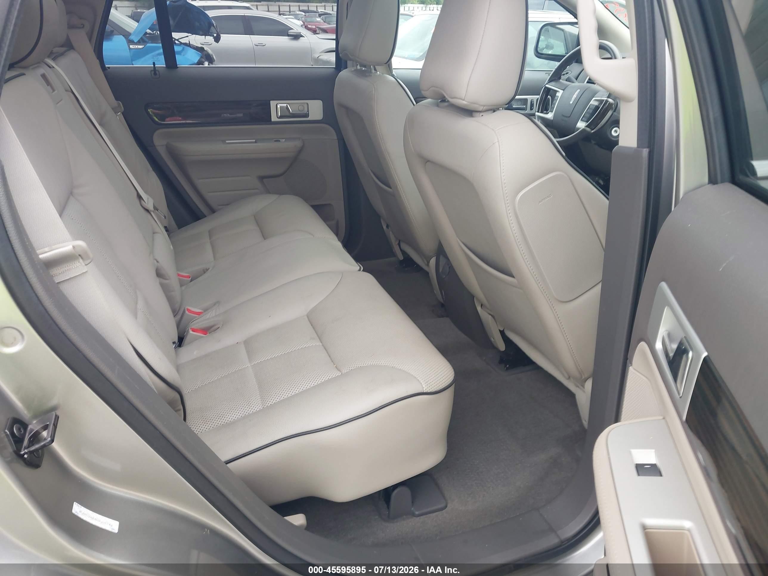 2008 Lincoln Mkx   Silver vin: 2LMDU68C68BJ05742