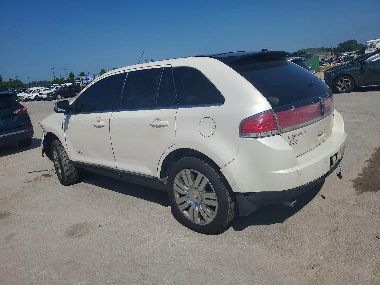 2008 Lincoln Mkx White vin: 2LMDU68C68BJ20130