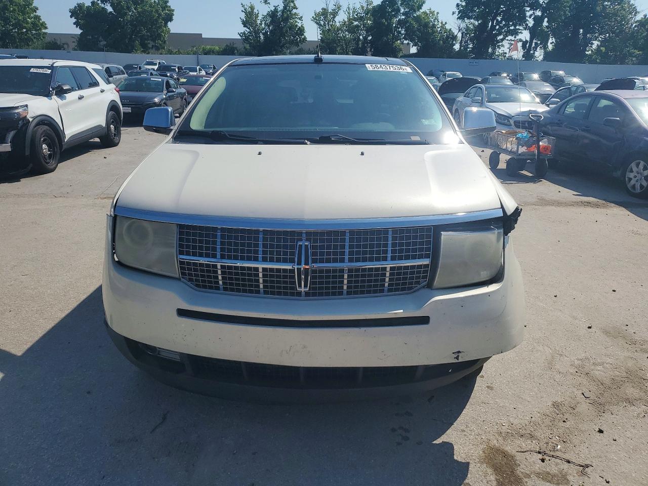 2008 Lincoln Mkx White vin: 2LMDU68C68BJ20130